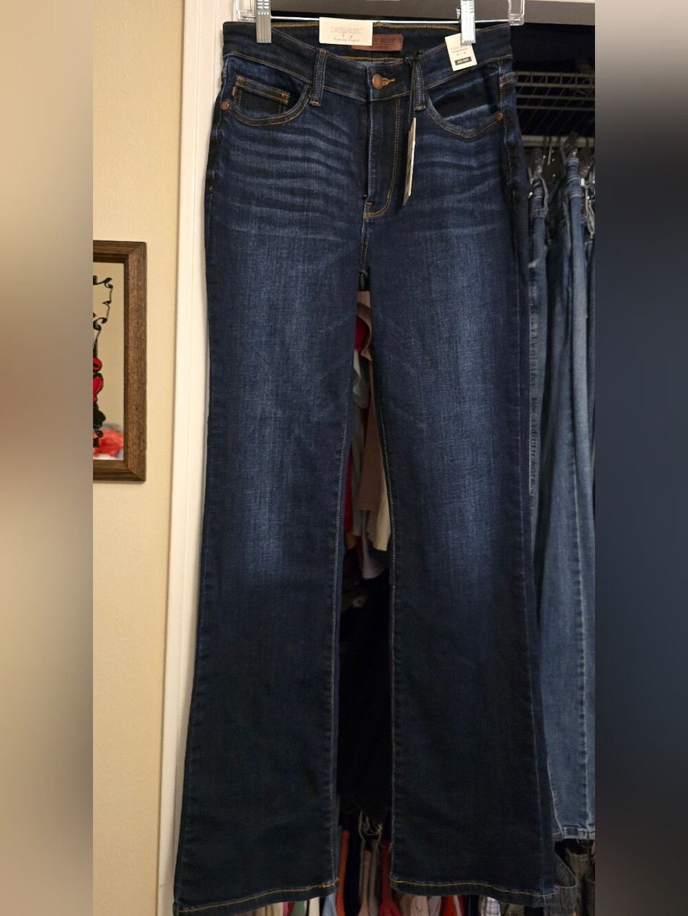💙 Judy Blue Dark Wash Bootcut Jeans – NWT – Size 5/27